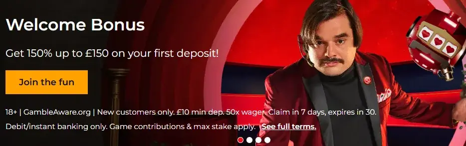 Welcome Bonus at 32Red UK