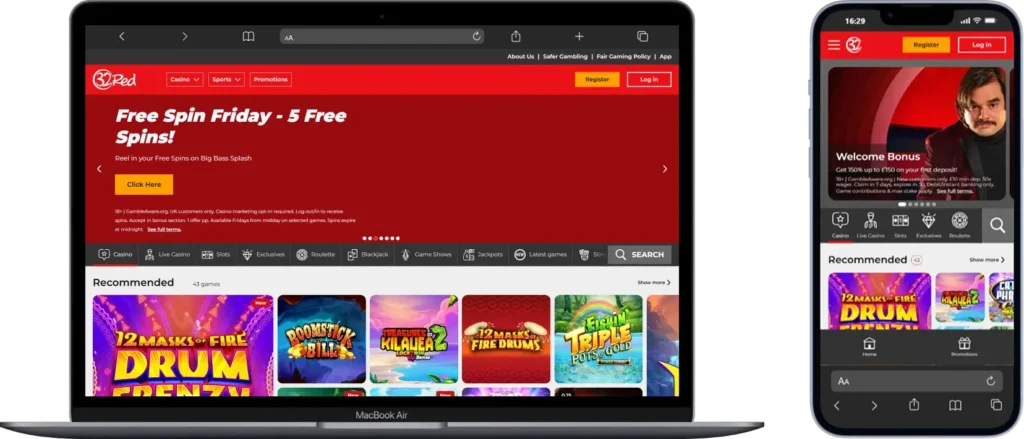 32Red App iphone and for iPad