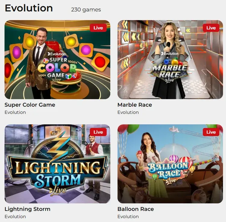 Evolution Red 32 slots