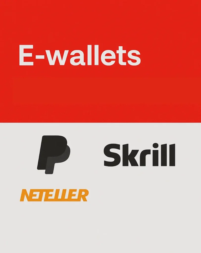 32Red E-wallet Methods